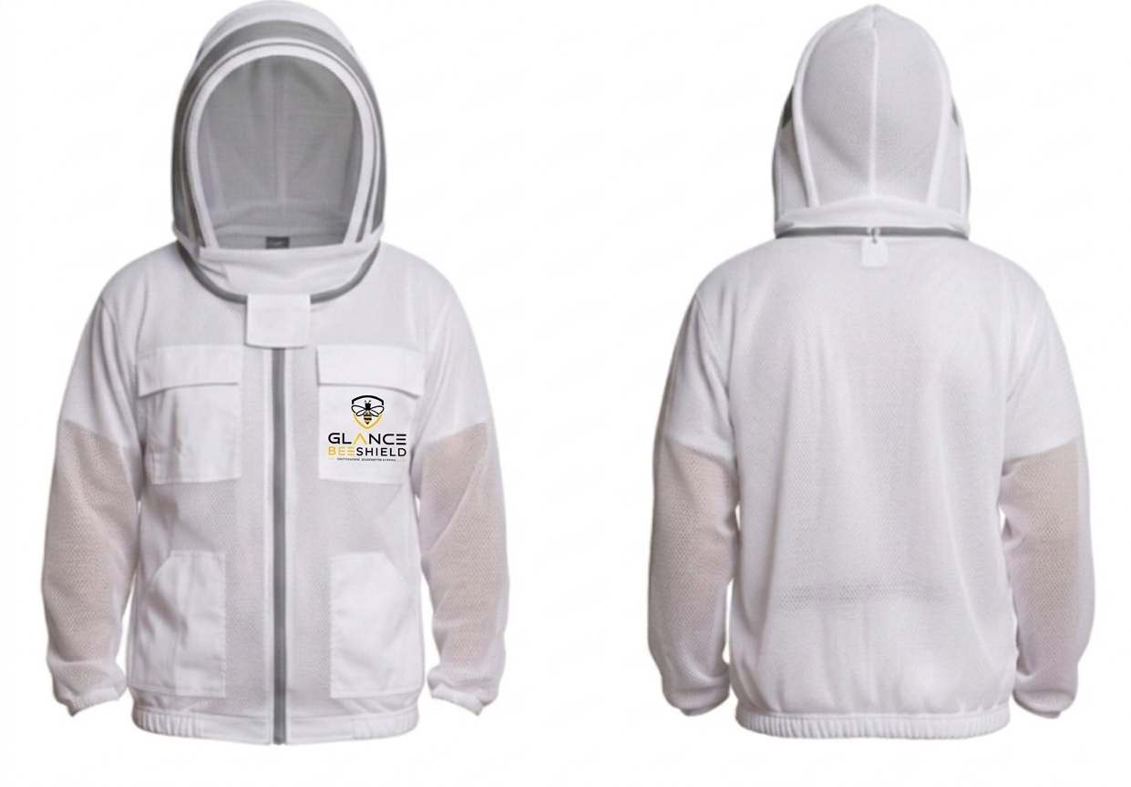 Premium Ventilated BeeKeeping Jacket - White