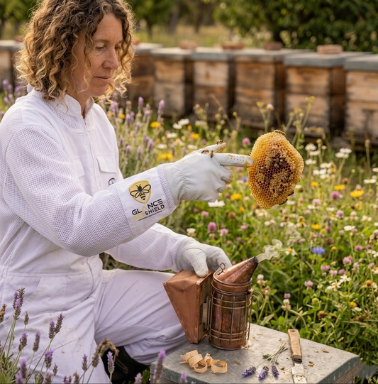 Premium Ventilated Bee Keeping Gloves
