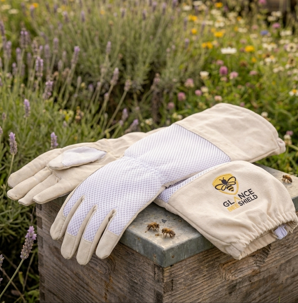 Cotton Bee Keeping Gloves