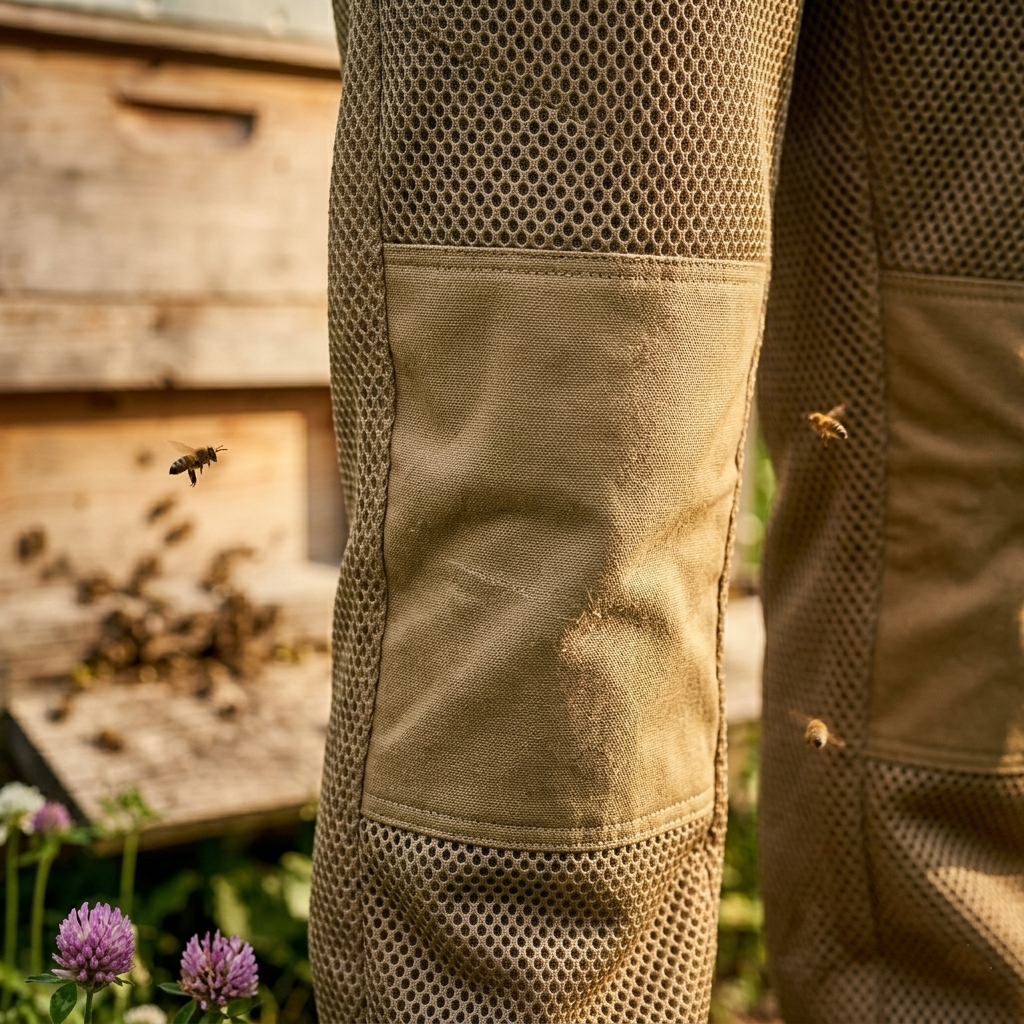 Premium  Ventilated Bee Trouser - Khaki Brown