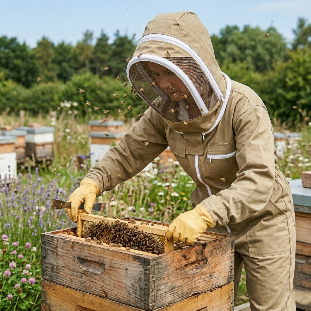 Premium Ventilated Beekeeping Hood