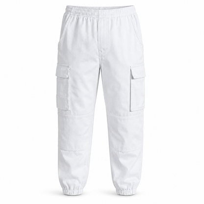 Cotton Bee Keeping Trouser - White