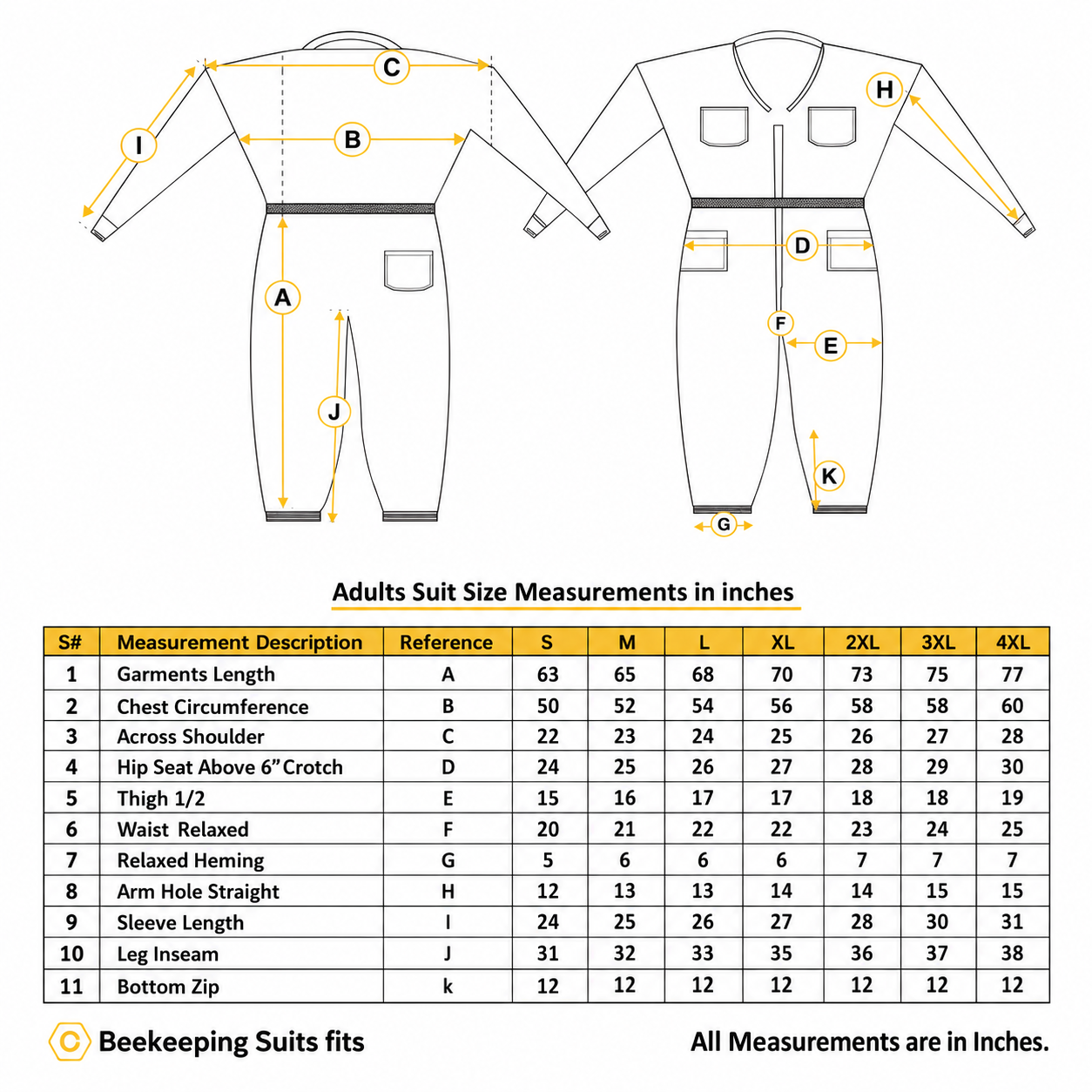 Premium Ventilated Beekeeping Suit - White