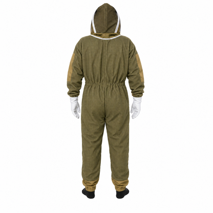 Premium Ventilated Bee Keeping Suit – Khaki Brown
