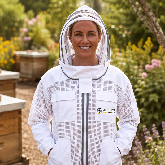 Premium Ventilated BeeKeeping Jacket - White