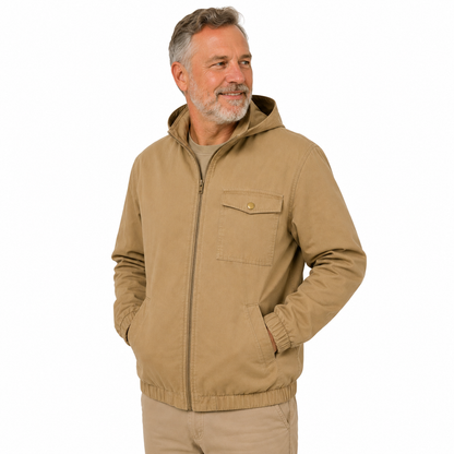 Cotton Bee Keeping Jacket - Khaki Brown